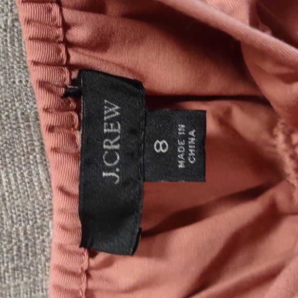 j.crew mauve long pleated dress 8 - Picture 3 of 7